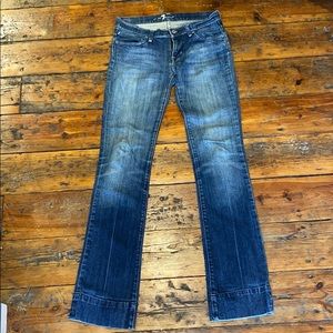7 for all man kind - straight legged jeans